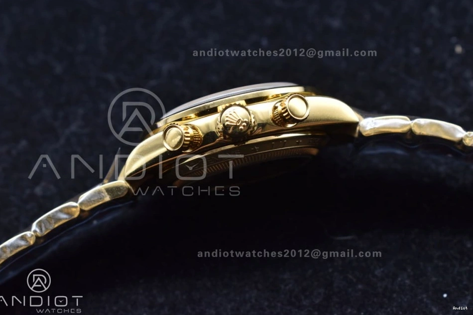 YG YG Black YG Dial Daytona Bracelet A7750 ADGF on Edition Best 0305